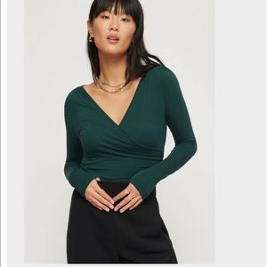 🆕 DYNAMITE | Wrap Long Sleeve Bodysuit